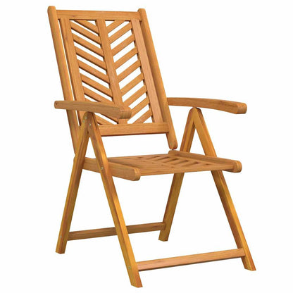 vidaXL Garten Essgruppe 7 pcs Braun Massivholz Akazie
