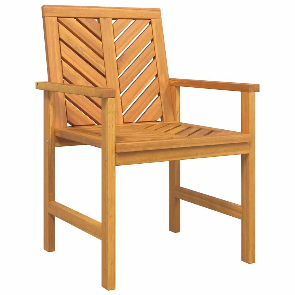 Garten-Lounge-Set 5 pcs Braun Massivholz Akazie