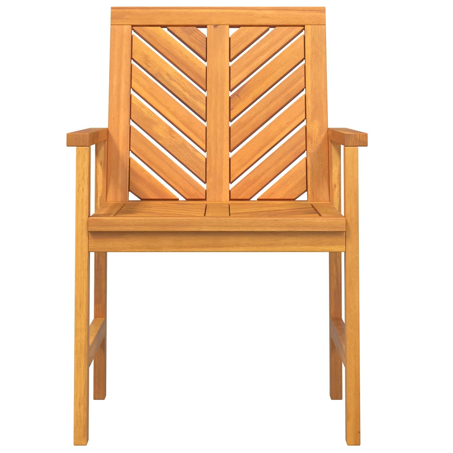 vidaXL Esszimmerstuhl 8 pcs Natur 62,5 x 59 x 89 cm Massivholz Akazie
