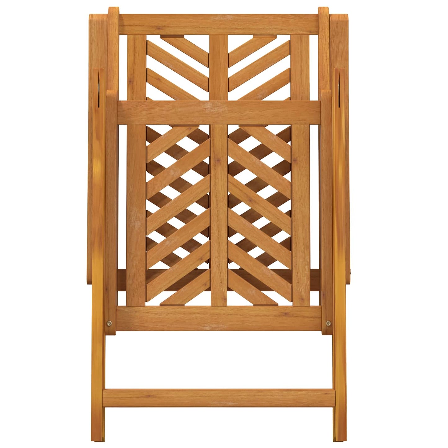 vidaXL Gartenstuhl 4 pcs Braun 57 x 72 x 109 cm Massivholz Akazie