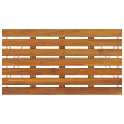 vidaXL Bistrotisch Klappbar 100x54x71 cm Massivholz Akazie und Stahl