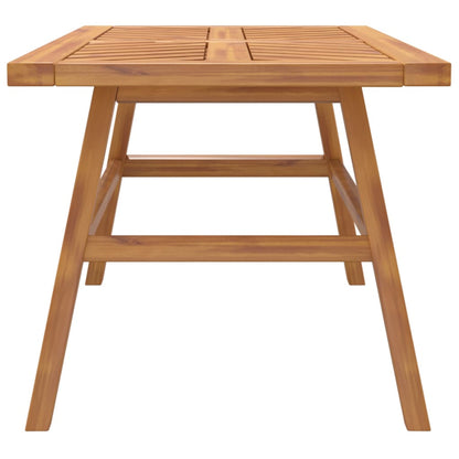vidaXL Couchtisch 100x50x45 cm Massivholz Akazie