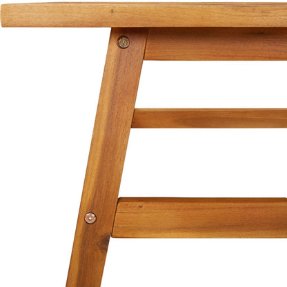 vidaXL Couchtisch 100x50x45 cm Massivholz Akazie