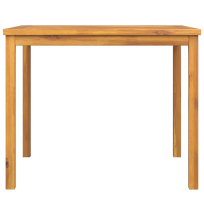 vidaXL Garten-Esstisch 90x90x74 cm Massivholz Akazie