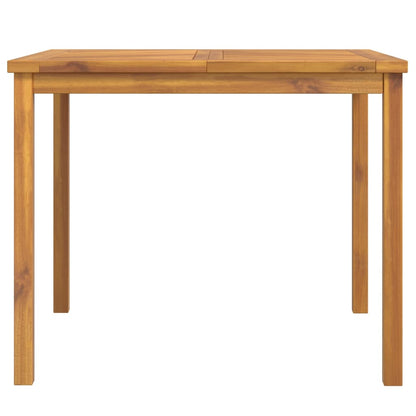 vidaXL Garten-Esstisch 90x90x74 cm Massivholz Akazie