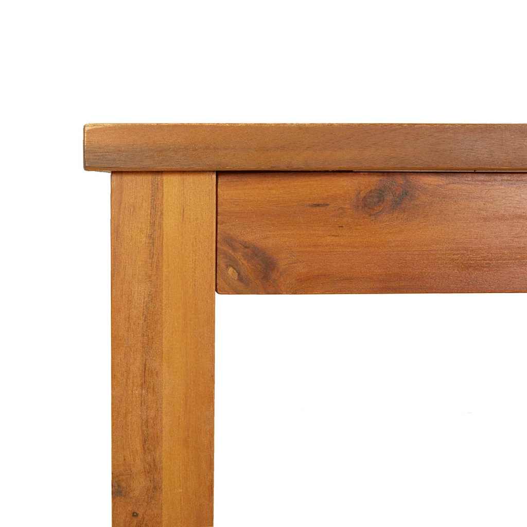 vidaXL Garten-Esstisch 150x90x74 cm Massivholz Akazie