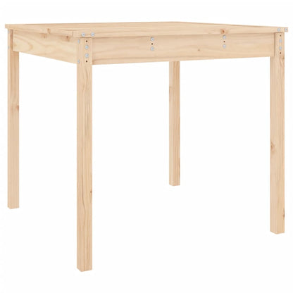 vidaXL Table de jardin 82,5x82,5x76 cm bois de pin massif