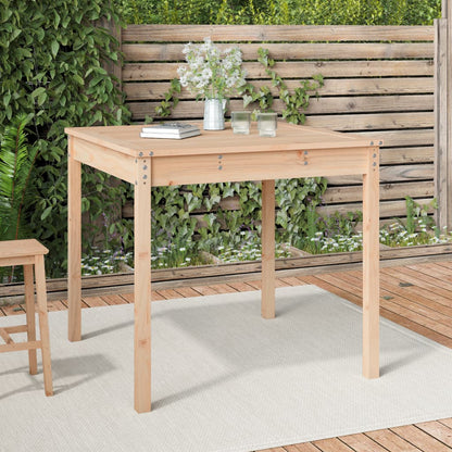 vidaXL Table de jardin 82,5x82,5x76 cm bois de pin massif