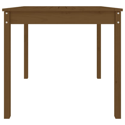 vidaXL Table de jardin marron miel 82,5x82,5x76 cm pin massif