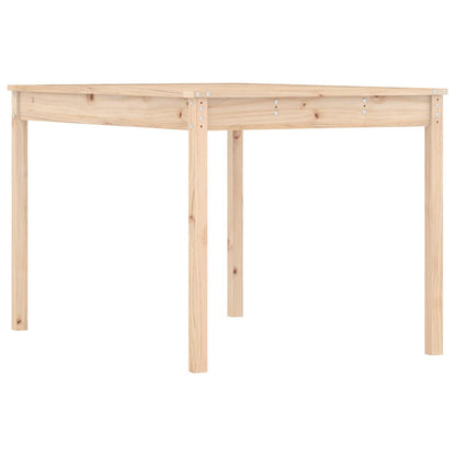 vidaXL Gartentisch 121x82,5x76 cm Massivholz Kiefer
