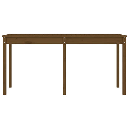 vidaXL Gartentisch Honigbraun 159,5x82,5x76 cm Massivholz Kiefer