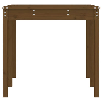 vidaXL Gartentisch Honigbraun 159,5x82,5x76 cm Massivholz Kiefer