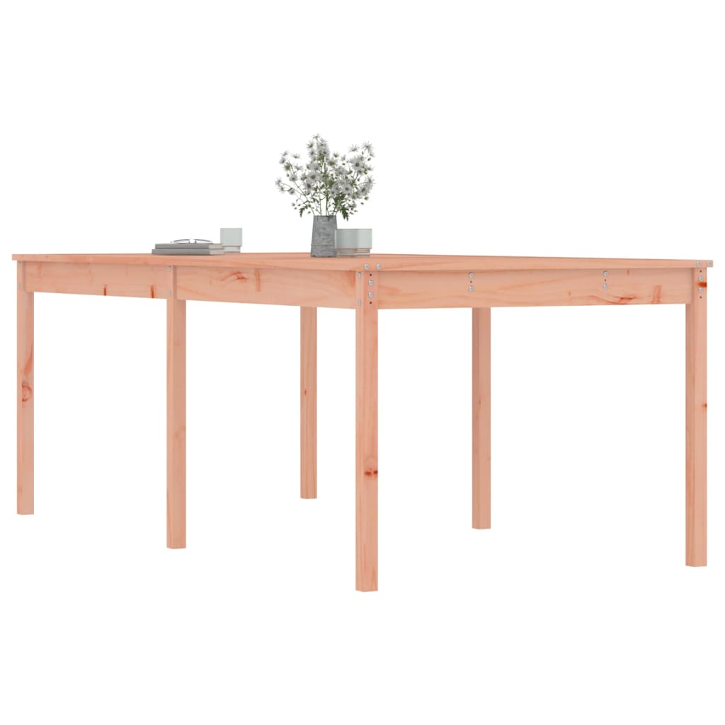 vidaXL Gartentisch 203,5x100x76 cm Massivholz Douglasie