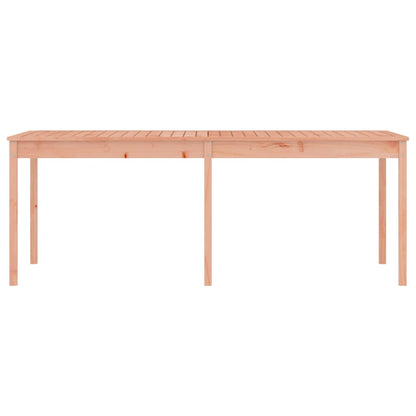 vidaXL Gartentisch 203,5x100x76 cm Massivholz Douglasie