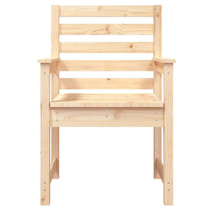 vidaXL Gartenstühle 2 Stk. 60x48x91 cm Massivholz Kiefer