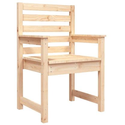 vidaXL Gartenstühle 2 Stk. 60x48x91 cm Massivholz Kiefer
