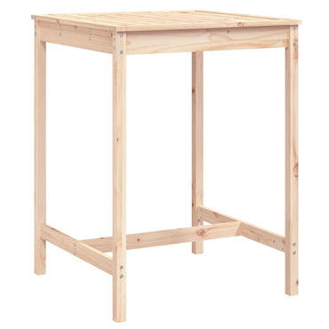 vidaXL Gartentisch 82,5x82,5x110 cm Massivholz Kiefer