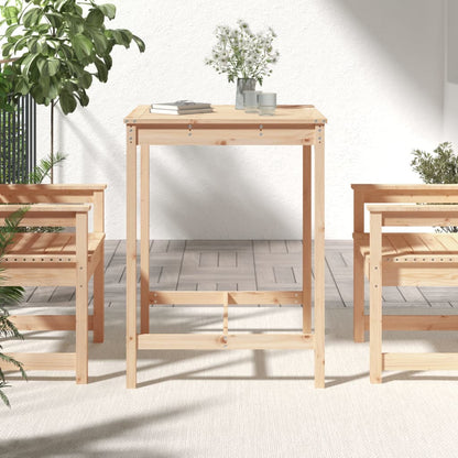 vidaXL Gartentisch 82,5x82,5x110 cm Massivholz Kiefer