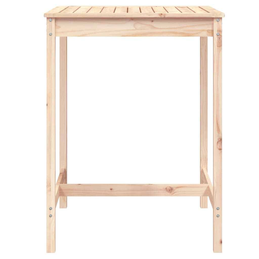 vidaXL Gartentisch 82,5x82,5x110 cm Massivholz Kiefer
