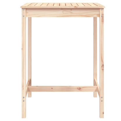 vidaXL Gartentisch 82,5x82,5x110 cm Massivholz Kiefer