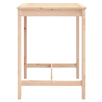vidaXL Gartentisch 82,5x82,5x110 cm Massivholz Kiefer