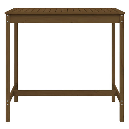 vidaXL Gartentisch Honigbraun 121x82,5x110 cm Massivholz Kiefer