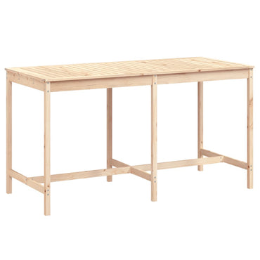 vidaXL Gartentisch 203,5x90x110 cm Massivholz Kiefer
