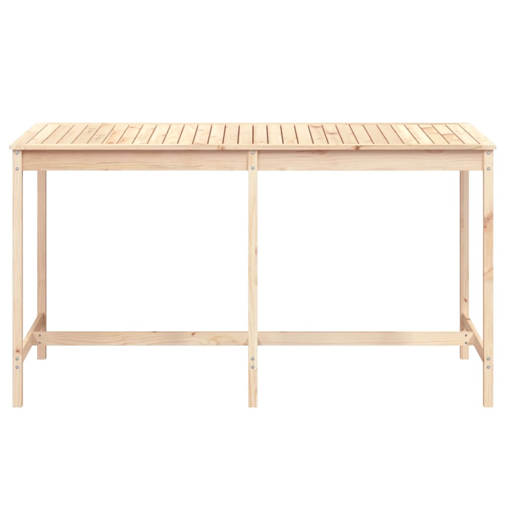 vidaXL Gartentisch 203,5x90x110 cm Massivholz Kiefer