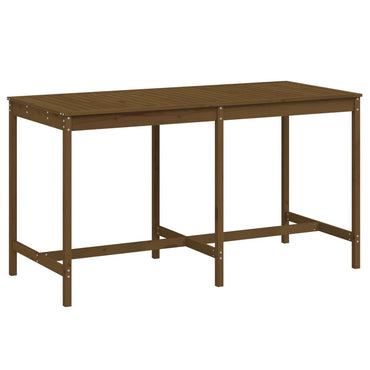 vidaXL Gartentisch Honigbraun 203,5x90x110 cm Massivholz Kiefer