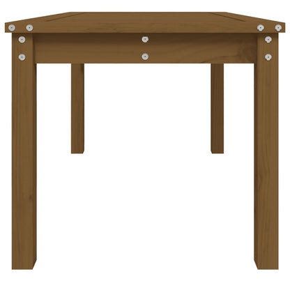 vidaXL Gartentisch Honigbraun 82,5x50,5x45 cm Massivholz Kiefer