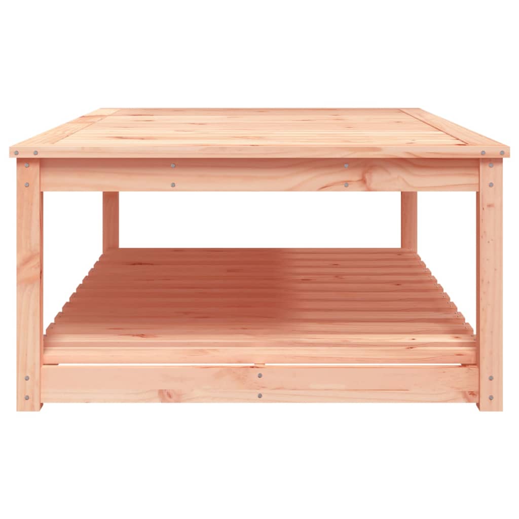 vidaXL Gartentisch 121x82,5x45 cm Massivholz Douglasie