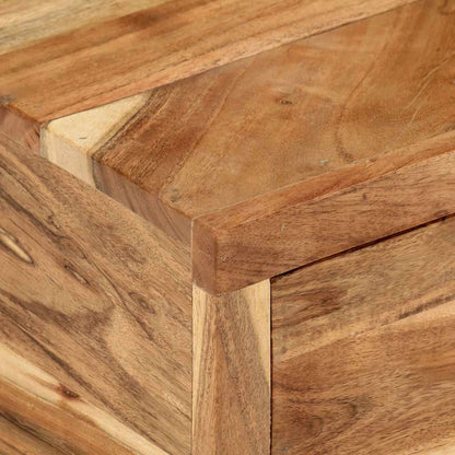 TV-Ständer (118-200) x 30 x 40 cm Massivholz Akazie