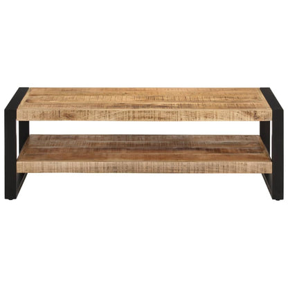 vidaXL Couchtisch 120x55x40 cm Massivholz Mango