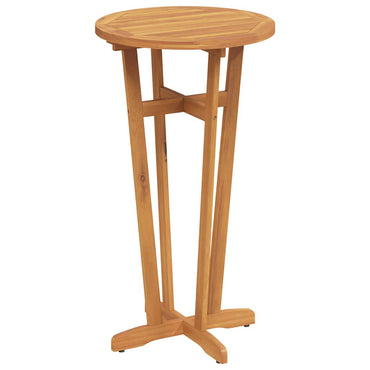 vidaXL Garten-Bartisch Ø60x105 cm Massivholz Akazie