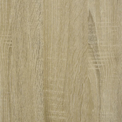 vidaXL Schreibtisch mit Regal Sonoma-Eiche 102x45x148 cm Holzwerkstoff