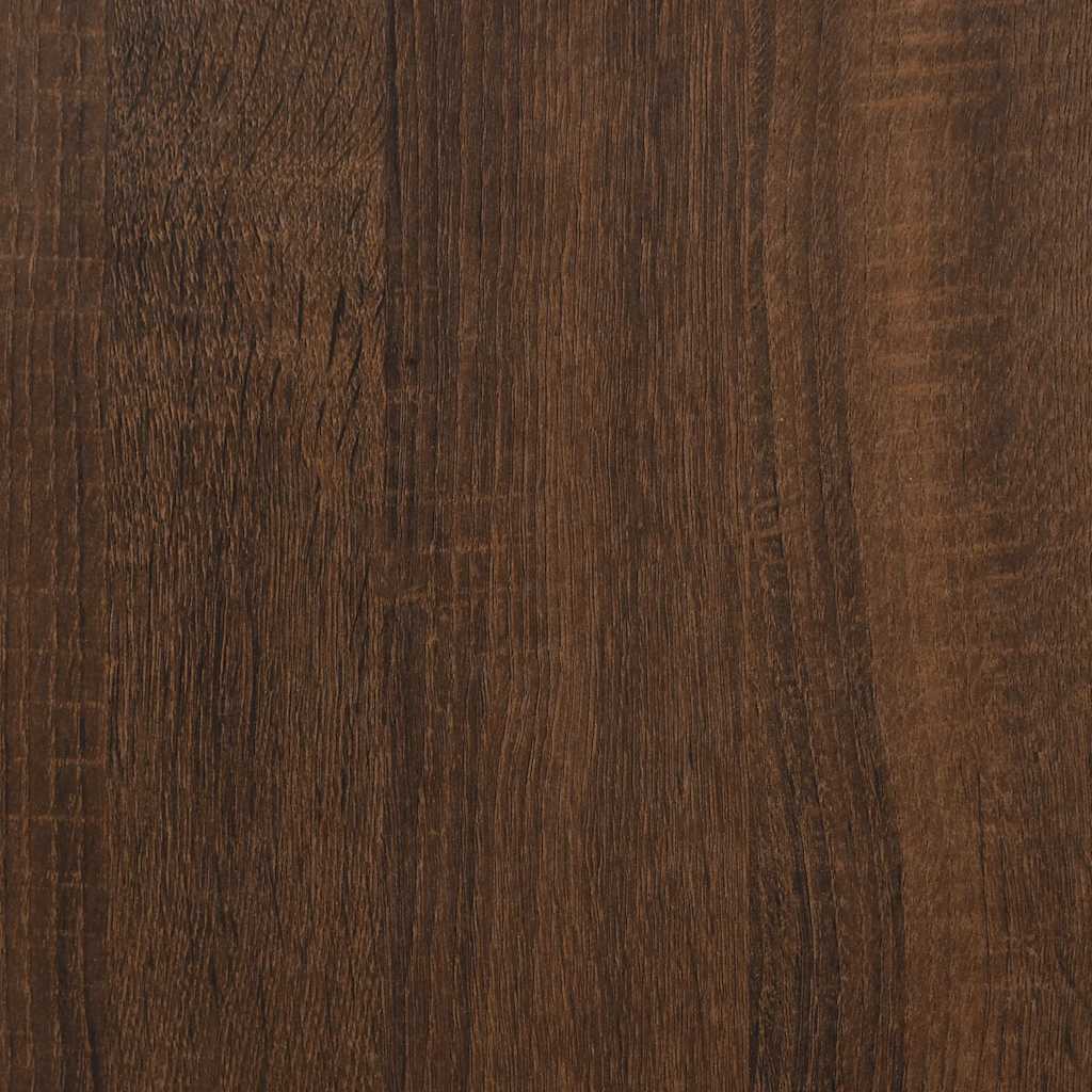 vidaXL Schreibtisch mit Schubladen Braun Eichen-Optik 102x50x76 cm