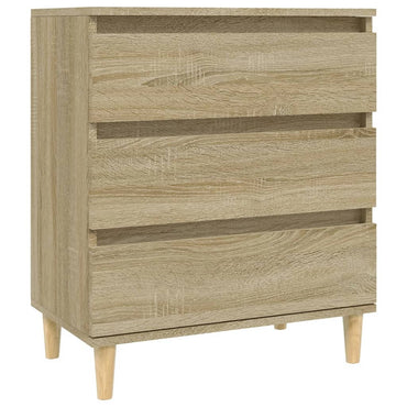 vidaXL Commode Sonoma Chêne 60x35x70 cm Bois d'ingénierie