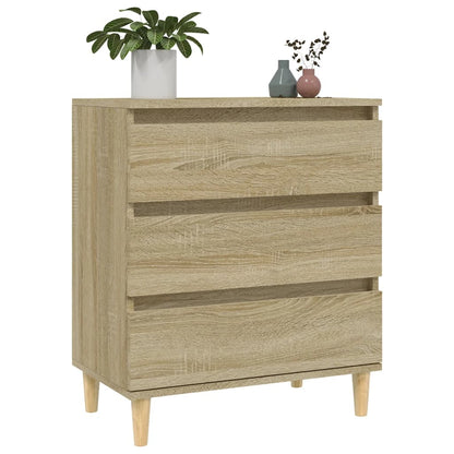 vidaXL Commode Sonoma Chêne 60x35x70 cm Bois d'ingénierie