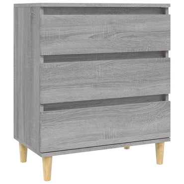 vidaXL Buffet gris Sonoma 60x35x70 cm bois d'ingénierie