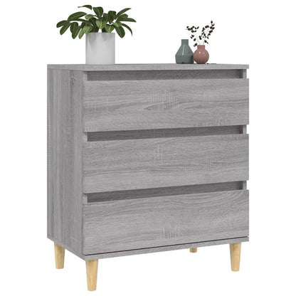 vidaXL Buffet gris Sonoma 60x35x70 cm bois d'ingénierie