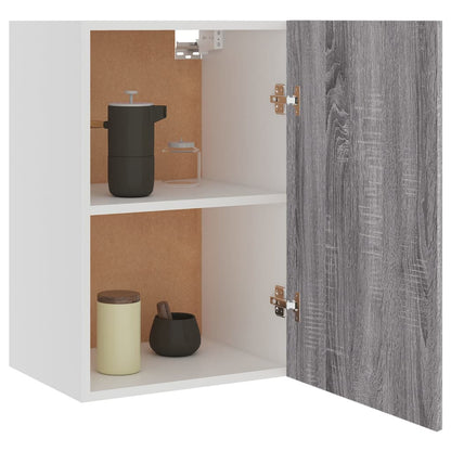 vidaXL Hängeschrank Lyon Grau Sonoma 39,5x31x60 cm Holzwerkstoff