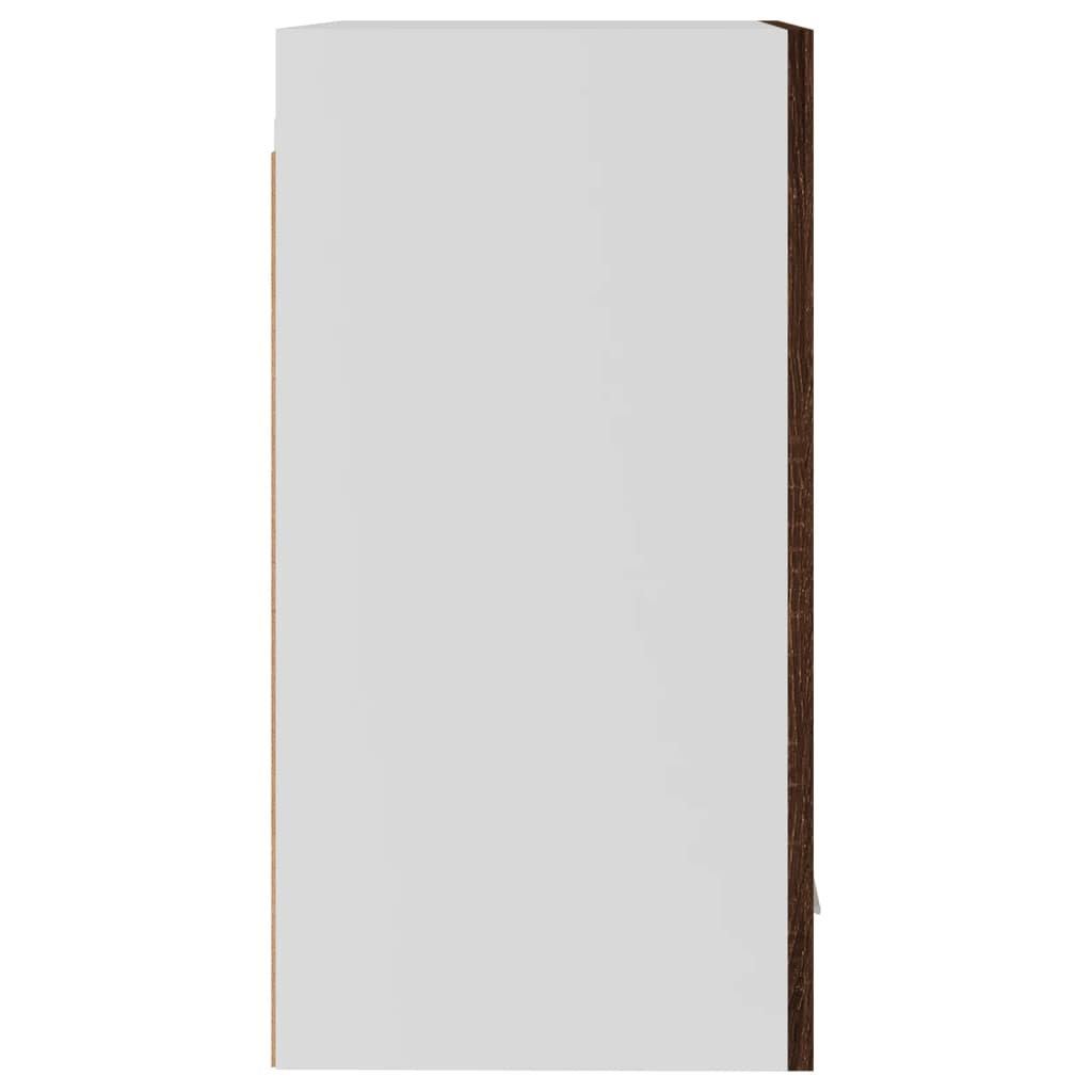 vidaXL Hängeschrank Lyon Braun Eichen-Optik 39,5x31x60 cm Holzwerkstoff
