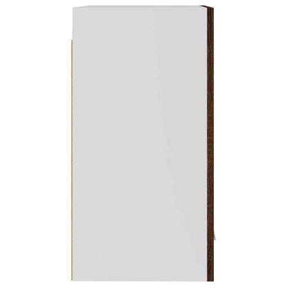 vidaXL Hängeschrank Lyon Braun Eichen-Optik 39,5x31x60 cm Holzwerkstoff