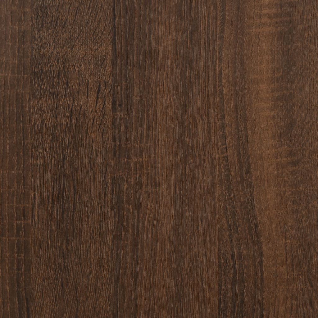 vidaXL Hängeschrank Lyon Braun Eichen-Optik 39,5x31x60 cm Holzwerkstoff