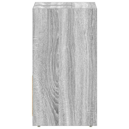 vidaXL Badschrank Grau Sonoma 60x33x61 cm Holzwerkstoff