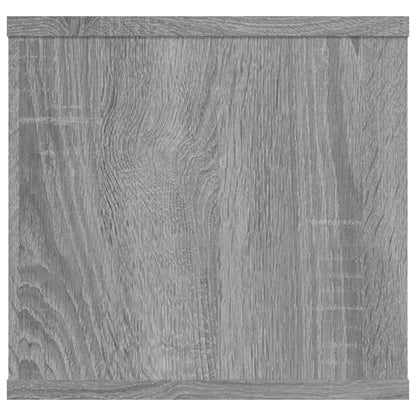 vidaXL Wandregal Grau Sonoma 102x30x29 cm Holzwerkstoff