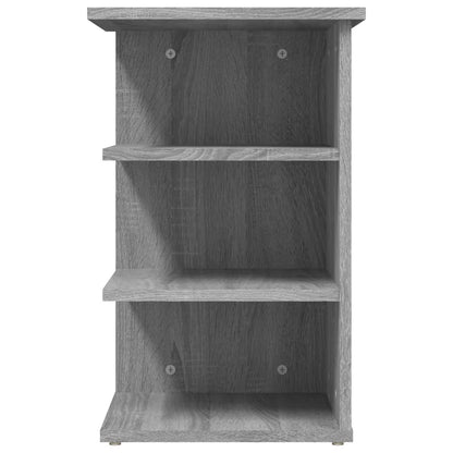 vidaXL Étagère d'appoint grise Sonoma 35x35x55 cm Bois d'ingénierie