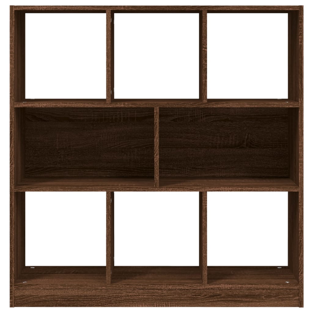 vidaXL Bücherregal Braun Eichen-Optik 97,5x29,5x100 cm Holzwerkstoff