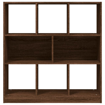 vidaXL Bücherregal Braun Eichen-Optik 97,5x29,5x100 cm Holzwerkstoff
