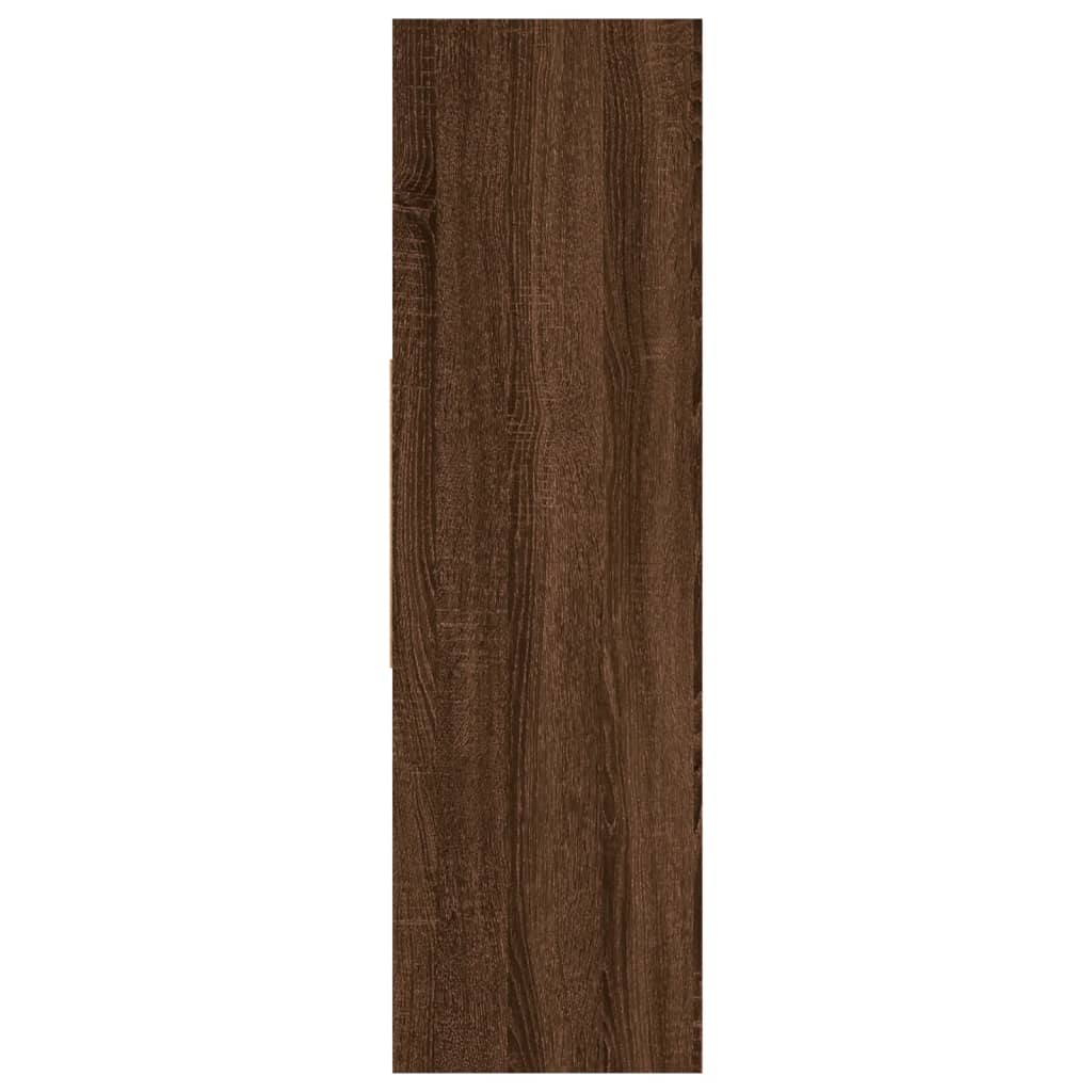 vidaXL Bücherregal Braun Eichen-Optik 97,5x29,5x100 cm Holzwerkstoff